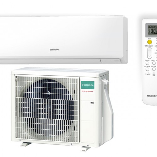 Инверторен климатик General Fujitsu ASHH09KNCA/AOHH09KNCA, 9000 BTU, Клас A++