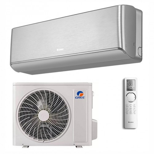 Инверторен климатик Gree GWH09AVCXB-K6DNA1B-I/GWH09AVCXB-K6DNA1B-O AIRY WiFi, Silver 9000 BTU, Клас A+++