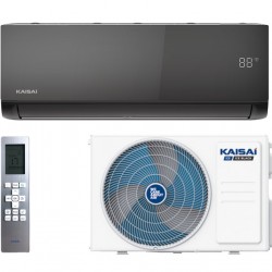 Инверторен климатик Kaisai KLB-09HRHI / KLWB-09HRHO Ice Black, 9000 BTU,R32, Клас A+++